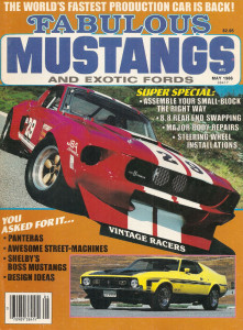 FABULOUS MUSTANGS 1986 MAY - COBRA, K-CODE, GT/CS